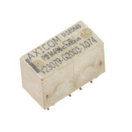 TE Connectivity Surface Mount Signal Relay, 12V dc Coil, 2A Switching Current, DPDT