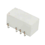 Omron Surface Mount Signal Relay, 5V dc Coil, 2A Switching Current, DPDT