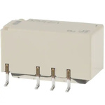 Omron Surface Mount Signal Relay, 4.5V dc Coil, 2A Switching Current, DPDT