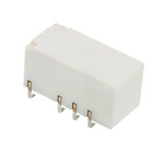 Omron Surface Mount Signal Relay, 24V dc Coil, 2A Switching Current, DPDT