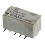 Panasonic Surface Mount Signal Relay, 5V dc Coil, 2A Switching Current, DPDT