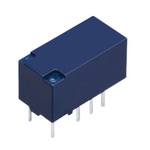 Panasonic PCB Mount Latching Relay, 12V dc Coil, DPDT
