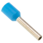 Schneider Electric, DZ5CE Insulated Crimp Bootlace Ferrule, 8.2mm Pin Length, 1.6mm Pin Diameter, 0.75mm² Wire Size,