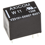 TE Connectivity PCB Mount Signal Relay, 24V dc Coil, 1.25A Switching Current, SPST