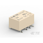 TE Connectivity Surface Mount Signal Relay, 12V dc Coil, 0.4A Switching Current, DPDT