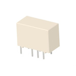 TE Connectivity PCB Mount Signal Relay, 24V ac Coil, 2A Switching Current, DPDT