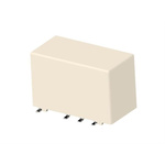 TE Connectivity PCB Mount Signal Relay, 5V dc Coil, 2A Switching Current, DPDT