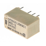 Omron PCB Mount Signal Relay, 24V dc Coil, 2A Switching Current, DPDT