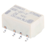 Omron Surface Mount Signal Relay, 24V dc Coil, 1A Switching Current, DPDT