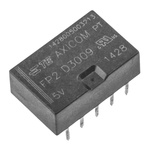 TE Connectivity Surface Mount Signal Relay, 9V dc Coil, 2A Switching Current, DPDT