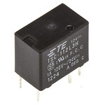 TE Connectivity PCB Mount Signal Relay, 12V dc Coil, 1A Switching Current, DPDT