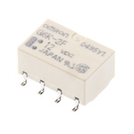 Omron Surface Mount Signal Relay, 12V dc Coil, 1A Switching Current, DPDT