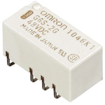 Omron Surface Mount Signal Relay, 9V dc Coil, 2A Switching Current, DPDT