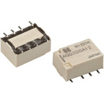 Panasonic Surface Mount Latching Signal Relay, 12V dc Coil, 1A Switching Current, DPDT