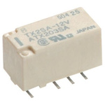 Panasonic Surface Mount Signal Relay, 12V dc Coil, 2A Switching Current, DPDT