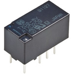 Panasonic PCB Mount Latching Signal Relay, 12V dc Coil, 2A Switching Current, DPDT
