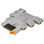 Phoenix Contact PLC-OPT-5DC/24DC/2/ACT Series Solid State Interface Relay, 6 V ac/dc Control, DIN Rail Mount