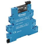 Finder Series 39 Series Solid State Interface Relay, 264 V ac Control, 6 A Load, DIN Rail Mount
