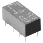Omron PCB Mount Signal Relay, 24V dc Coil, 2A Switching Current, DPDT