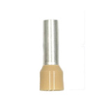 Altech Insulated Crimp Bootlace Ferrule, 25mm Pin Length, 8.7mm Pin Diameter, 35mm² Wire Size, Beige