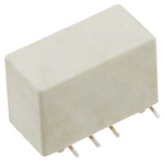TE Connectivity PCB Mount Signal Relay, 12V dc Coil, 2A Switching Current, DPDT