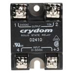 Sensata / Crydom Solid State Relay, 10 A rms Load, Surface Mount, 280 V rms Load, 32 V Control