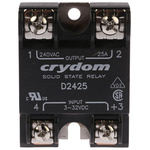 Sensata / Crydom Solid State Relay, 25 A rms Load, Surface Mount, 280 V rms Load, 32 V Control