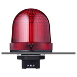 AUER Signal UDFP Red LED Beacon, 150 → 264 V ac, Strobe, Panel Mount