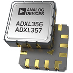 ADXL356CEZ Analog Devices, 3-Axis Accelerometer, I2C, SPI, 14-Pin LCC