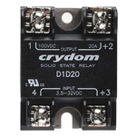 Sensata / Crydom Solid State Relay, 20 A Load, Surface Mount, 100 V Load, 32 V Control