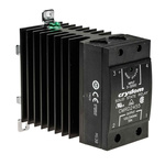 Sensata / Crydom Solid State Relay, 55 A Load, DIN Rail Mount, 280 V Load, 32 V Control