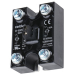 Celduc SCB Series Solid State Relay, 50 A Load, Panel Mount, 600 V ac Load, 30 V dc Control