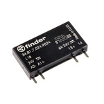 Finder 34 Series Solid State Relay, 6 A Load, PCB Mount, 24 V dc Load, 30 V Control