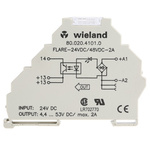 Wieland flare Series Solid State Relay, 2 A Load, DIN Rail Mount, 53 V Load, 53 V Control