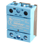 Celduc SO8 Series Solid State Relay, 40 A Load, Panel Mount, 510 V rms Load, 32 V Control