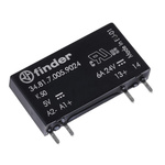 Finder 34 Series Solid State Relay, 6 A Load, PCB Mount, 24 V dc Load, 12 V Control