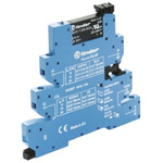 Finder Series 39 Series Solid State Interface Relay, 264 V ac Control, 6 A Load, DIN Rail Mount