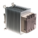 Omron G3PE Three Phase Series Solid State Relay, 35 A Load, DIN Rail Mount, 528 V ac Load, 30 V dc Control