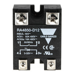 Carlo Gavazzi RA 48 Series Solid State Relay, 50 A Load, Panel Mount, 530 V ac Load, 32 V dc Control