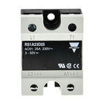Carlo Gavazzi Solid State Relay, 25 A Load, Panel Mount, 265 V ac Load, 32 V dc Control