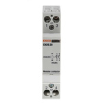 Lovato Contactor, 24 V ac/dc Coil, 2-Pole, 20 A, 2NO, 110 V ac