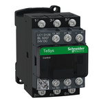 Schneider Electric Contactor, 24 V dc Coil, 3-Pole, 12 A, 7.5 kW, 3NO