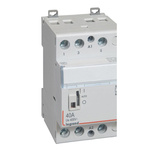 Legrand Contactor, 230 V Coil, 3-Pole, 40 A, 5 kW, 3NO