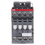 ABB AF Series Contactor, 500 V dc Coil, 3-Pole, 7 A, 4 kW, 3NO, 690 V ac