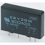 Sensata / Crydom Solid State Relay, 5 A Load, PCB Mount, 530 V Load, 15 V Control