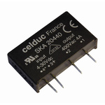 Celduc SK Series Solid State Relay, 4 A Load, PCB Mount, 460 V ac Load, 30 V dc Control