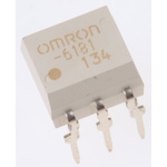 Omron G3VM Series Solid State Relay, 0.5 A Load, PCB Mount, 60 V ac Load, 1.3 V Control