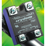 Sensata / Crydom Solid State Relay, 50 A rms Load, Panel Mount, 280 V rms Load, 32 V Control