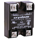 Sensata / Crydom Series 1 240 VAC Series Solid State Relay, 90 A Load, Panel Mount, 280 V rms Load, 32 V dc Control