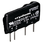 Sensata / Crydom D2W Series Solid State Relay, 3 A Load, PCB Mount, 280 V rms Load, 32 V dc Control